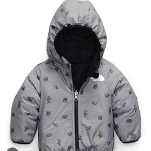 Infant North Face Reversible jacket 3-6 months